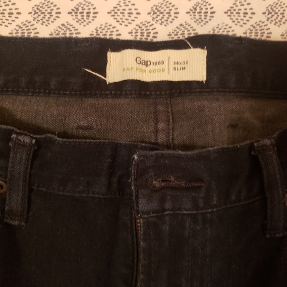 Gap for Good Slim Fit Jeans 36 X 32 - Picture 5 of 5